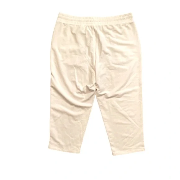 T by Talbots PIMA TERRY STRAIGHT LEG CROPS - XLP - Picture 7 of 7